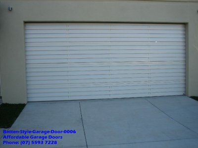 Batten Style Garage Door 0006